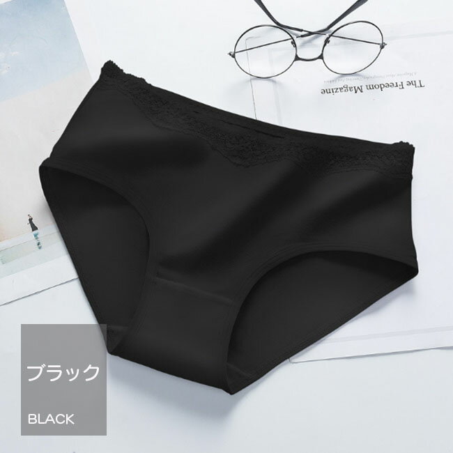ショーツレディースパンツ高通気性純綿コットンストレッチ女性の下着シンプル無地女性ショーツパンティ3枚以上注文メール便送料無料
