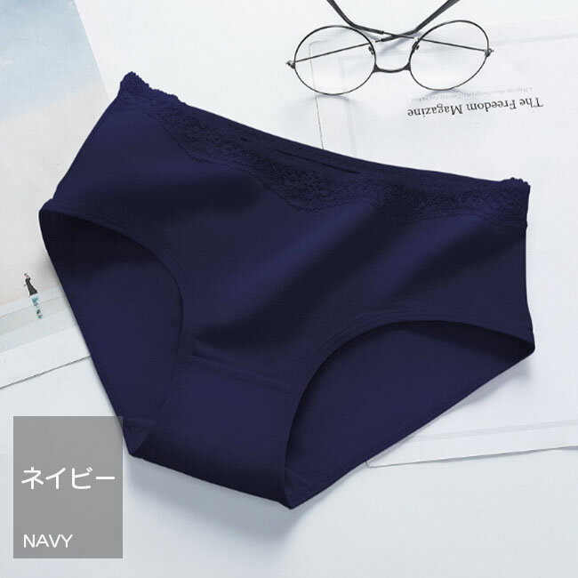 ショーツレディースパンツ高通気性純綿コットンストレッチ女性の下着シンプル無地女性ショーツパンティ3枚以上注文メール便送料無料