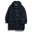 ロンドントラディッション MARTIN SLIM LONG ダッフルコート NAVY ネイビー Made In England