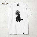 猫好き 猫 tシャツ 誰でも おしゃれ に着れる! 男女兼用 猫 ブランド 【 with NYAGO 】 白 黒 tシャツ かわいい 肉球 しっぽ 可愛い ギフト 誕生日 動物 猫グッズ 猫柄服