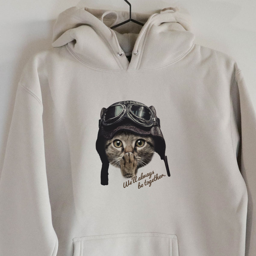 猫 パーカー レディース 猫柄パーカトップス トレーナー メンズ 暖かい 裏起毛 大きいサイズ ゆったり 秋 冬 ねこ イラスト ネコ 猫柄 猫雑貨 おしゃれ ペアルック プレゼント 【 パイロット ソラちゃん 肉球をペロペロするにゃ キャメル-1006 】