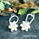 雪の結晶 プラスチック パーツ キッズ ヘアゴム (2本セット) シンプル 冬 雪の女王 プリンセス ラメ ヘアーゴム 子供 kids 髪飾り ヘアー ヘアアク...