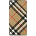 バーバリー ロンドン Burberry 財布 メンズ レディース 長財布 チェック柄 二つ折り 【送料無料】 ブランド バーバリー正規品販売店 直営アウトレット...