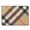 バーバリー ロンドン Burberry 名刺入れ メンズ レディース カードケース チェック柄 【送料無料】 ブランド バーバリー正規品販売店 直営アウトレット...