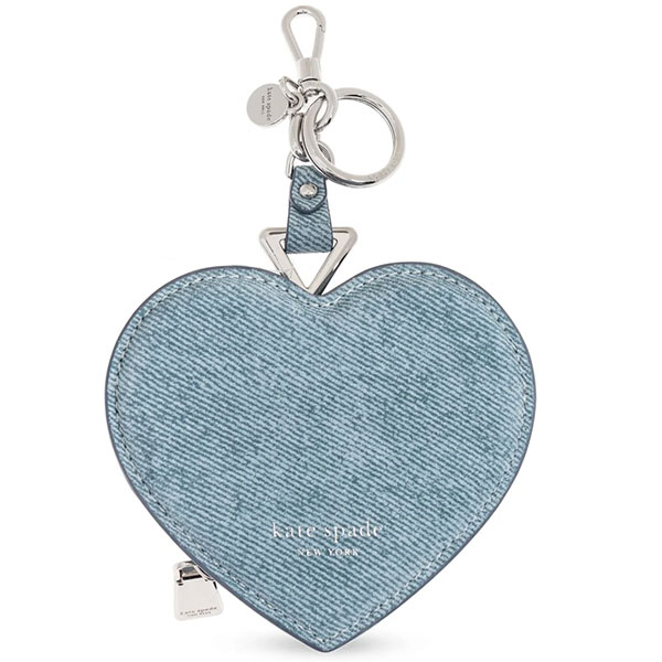 ケイトスペード kate spade 小銭入れ レディース バッグチャーム コインケース ポーチ ハート キーリング付き 【送料無料】 ブランド ケイトスペード...