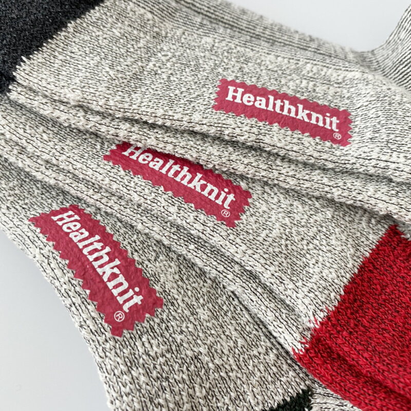 ヘルスニット ソックス メンズ 靴下 Health Knit シンカーラインクォーター　3Pソックス 3P 25-27cm アンクル アウトドア キャンプ カジュアルブランド レギュラー ソックス 3足セット