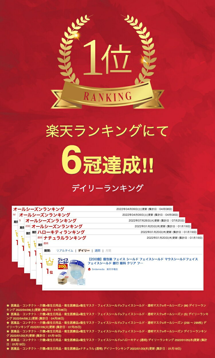 【在庫品/送料込み】フェイスシールド 200個 フェイスシールド マウスシールド フェイス フェイスシールド 銀行 眼科 クリア フェイスガード 飛沫防止 開閉式 マスク 顔面マスク 子供 国内発送 即納可能 カバー お得 曇り止め くもりどめ 質がいい 病院 学校 店内個包装あり