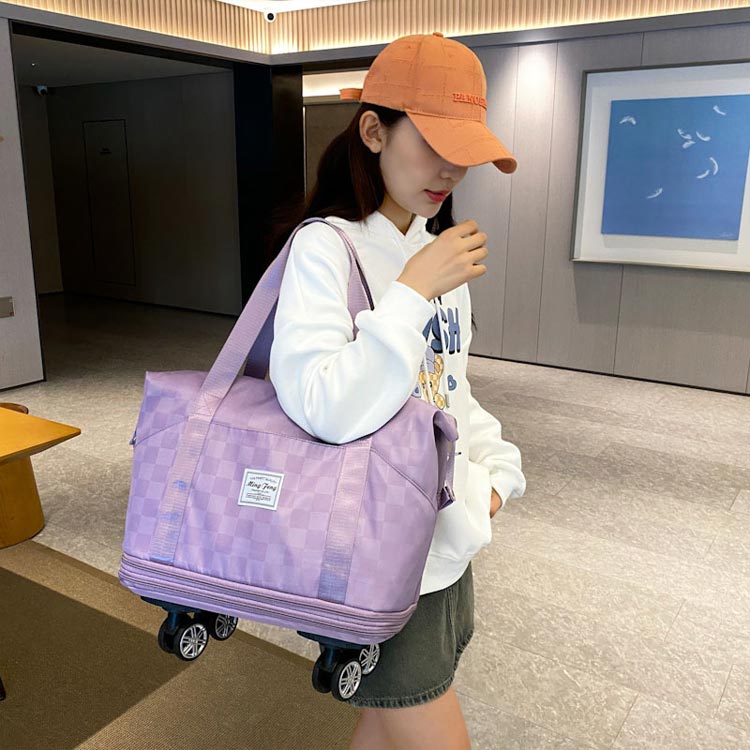 3way キャリーバッグ 大容量 拡張 定番 トラベルバッグ 鞄 ボストンバッグ 多機能旅行バッグ 旅行バッグ 旅行 かばん 機内持ち込み キャリーオン レディース メンズ 3way トートバッグ キャスター付き 合宿 おしゃれ 撥水 丈夫 ジム バック officeconnect-10005122 オフィスコネクト楽天市場店 サンプル画像3
