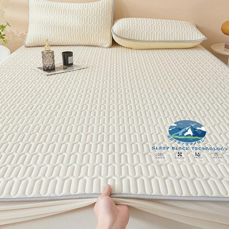 夏用敷パッド ボックスシーツ 120*200cm 夏用 夏 ボックスシーツ ベッドシーツ 一...