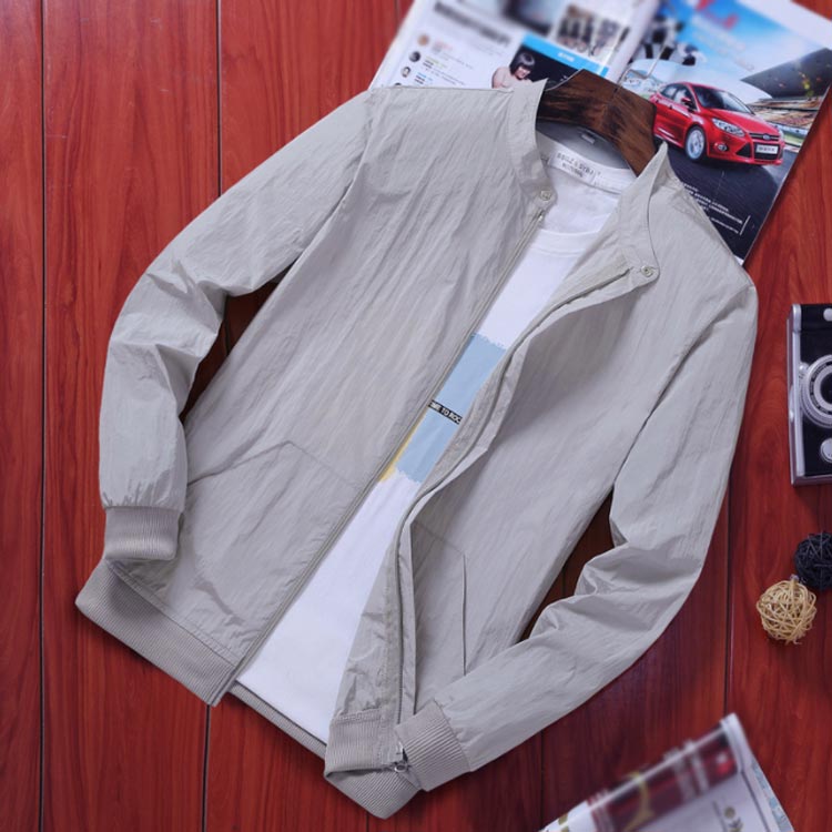 服 紫外線対策 メンズ UVカット MA-1 長袖 シンプル スタジャン ラッシュガード フライトジャケット 薄手 おしゃれ ジャケット ひんやり 夏用 ジップアップ 日焼け防止 吸汗速乾 ジップジャケット 接触冷感