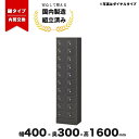 小物 貴重品ロッカー 内筒交換錠 スチールロッカー ブラック 2列10段 20人用 LV-042150N ∴ 小物入れロッカー20人用 W400 D300 H1...