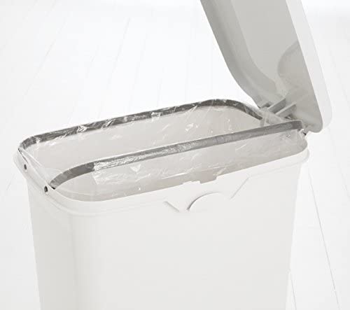 リス ゴミ箱 抗菌加工 H&H ペタルペール25PS 25L スリム グレー [2]