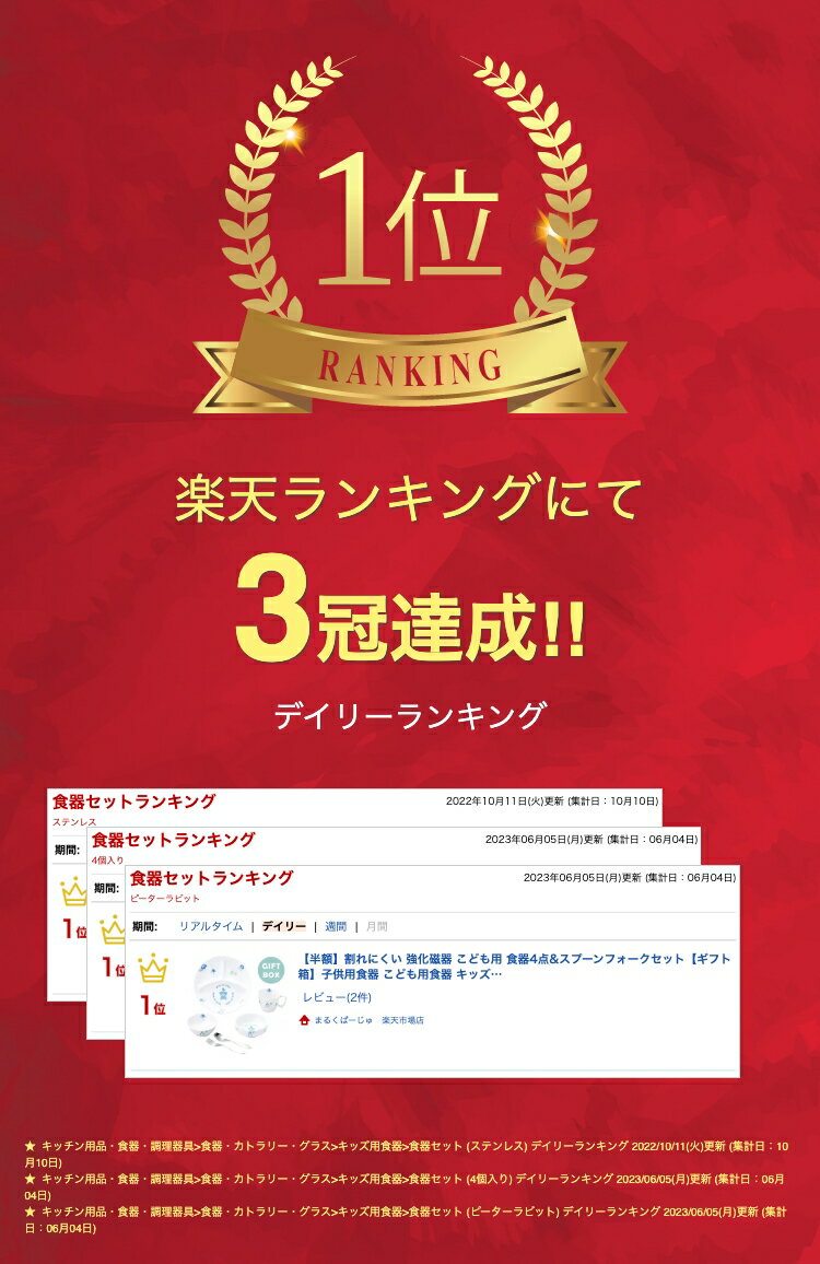 【P10倍】割れにくい 強化磁器 こども用 食器4点&スプーンフォークセット【ギフト箱】子供用食器 こども用食器 キッズ用食器 食器プレゼント 使いやすい食器 ベビー食器 陶磁器セット こども用陶磁器 子供食器 キッズ食器 子供食器一式 はじめての食器 こども食器 幼児