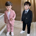 【送料無料】子供服 男の子スーツ 無地 フォーマルスーツ キッズ こどもスーツ ベビー服 上下セット 子供スーツ 2点セット ジャケット+パンツ タキシード 結婚式 七五三 入学式 卒園 発表会 演奏会 日常 おしゃれ 90-140cm 誕生日プレゼント 新作