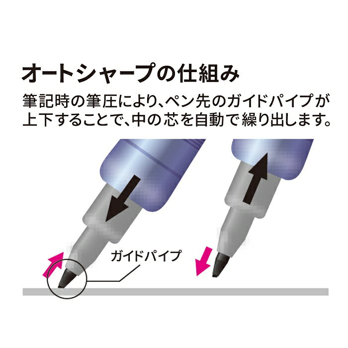 シャープペン オートシャープノノック の写真