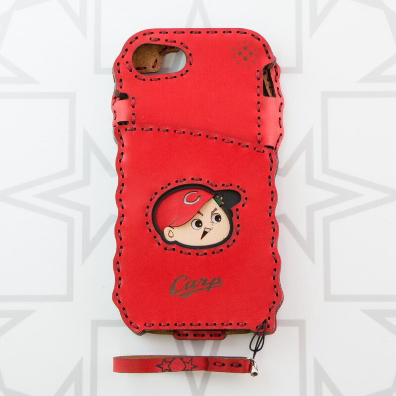 数量限定セール(40％OFF)　「OJAGA DESIGN」 オジャガデザイン　広島東洋カープ　カープ坊や iPhoneSE2/8/7/6s/6ケース