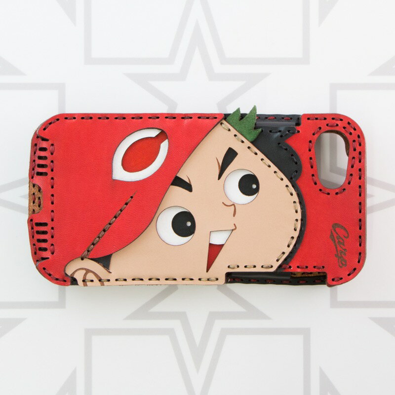 数量限定セール(40％OFF)　「OJAGA DESIGN」 オジャガデザイン　広島東洋カープ　カープ坊や 横顔 iPhoneSE2/8/7/6s/6ケース