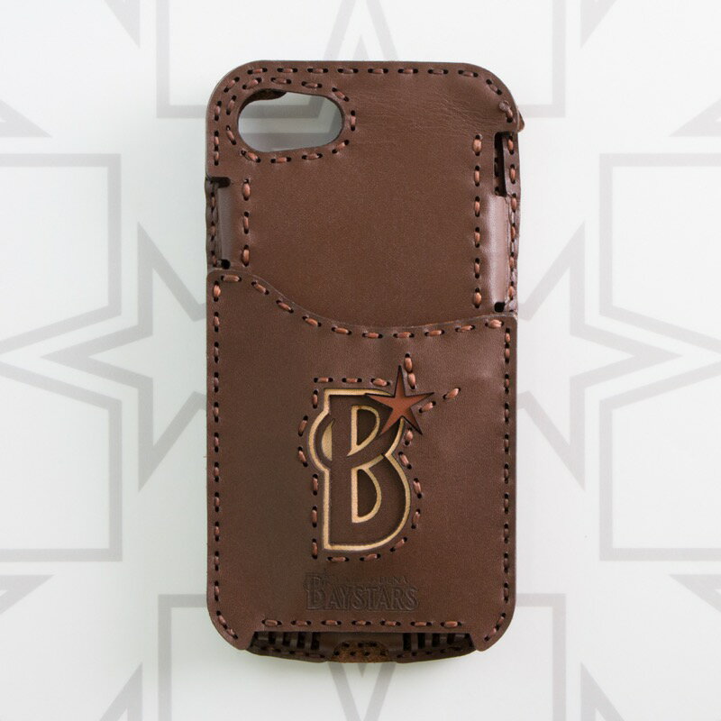 数量限定セール(50％OFF)　「OJAGA DESIGN」 オジャガデザイン　横浜DeNAベイスターズ　Bロゴ iPhoneSE2/8/7/6s/6ケース (Pocket Type)