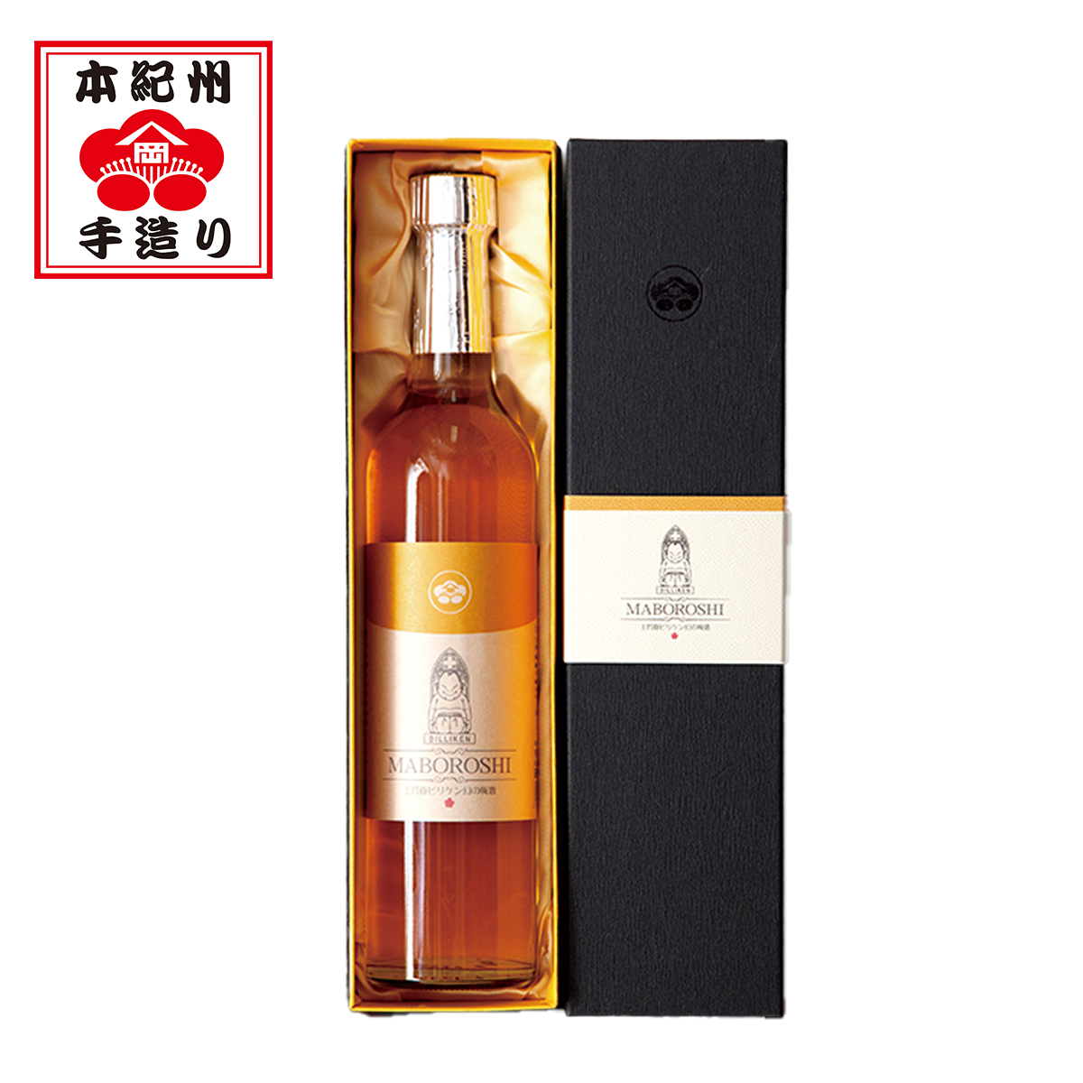 岡畑農園 上芳養ビリケン幻の梅酒〈白〉500ml＜Alc11％＞