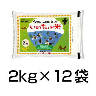 令和元年産(2019年) 合鴨農法米 ヒノヒカリ〈特A評価〉 24kg(2kg×12袋）【送料無料】【白米・玄米 選択】 農薬及び化学肥料は一切不使用