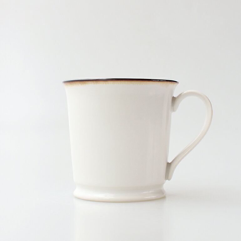 JICON[ジコン]マグカップ 小（渕錆）[150ml 磁器 有田焼 ホワイト シンプル 磁今 電子レンジ使用]☆のサムネイル
