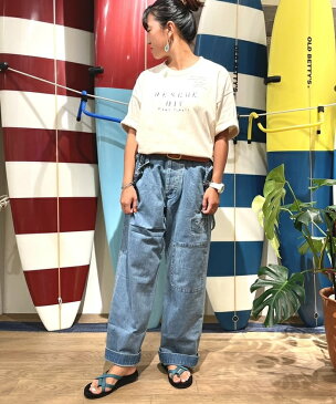 グリーンボウル デニム DENIM 12oz サスペンダー ワーク パンツ メンズ レディース ユニセックス 大きめ 大きい ゆったり 可愛い かわいい ブランド おしゃれ かっこいい カジュアル ヴィンテージ 古着 生地 ボトム 春 夏 秋 冬