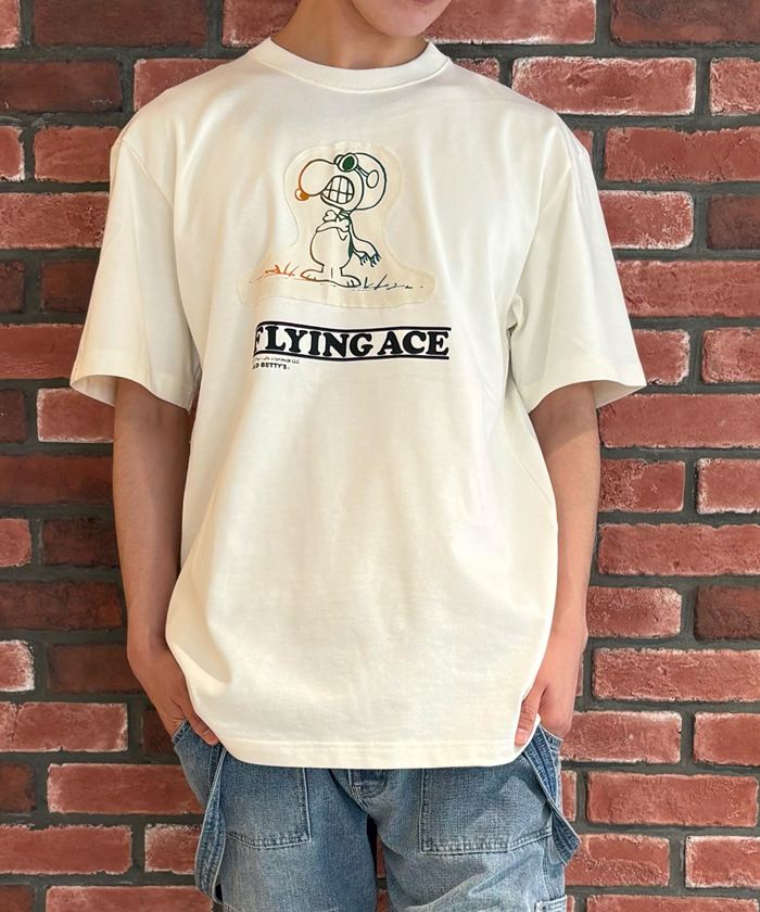 【SALE】オーガニックコットン 8.8オンス 厚地 HeavyWeight SNOOPY Tシャツ PEANUTS 半袖Tシャツ プリント キャラクターヴィンテージ グリーンボウル Tシャツ 半袖 シンプル 定番 ゆったり コットン 綿 カジュアル