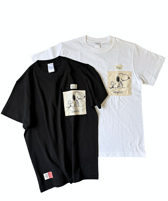 【SALE】オープンエンド糸 ベーシックサイズ SNOOPY PEANUTS ポケット プリント キャラクター T-shirts Tシャツ ティーシャツ シンプル 大きい 大きめ おしゃれ かっこいい 人気 おすすめ ユニセックス ビック しっかり コットン 綿 カジュアル