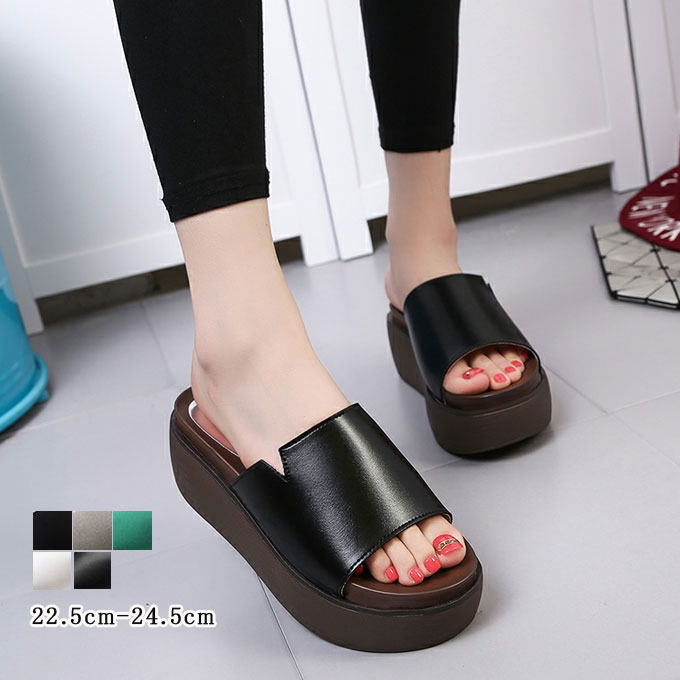 ミュール サンダル レディース ハイヒール 夏サンダル 厚底シューズ シューズ 靴 疲れにくい 歩きやすい 美脚 オシャレ 滑り止め 夏物 新作 送料無料