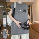 タンクトップ メンズ ノースリーブ Tシャツ 袖なし プリント 筋トレ スポーツ トレーニング ゆったり 大きいサイズ おしゃれ ビッグシルエット 運動 カジュアル シンプル 夏服 韓国 ファッション 送料無料(4)
