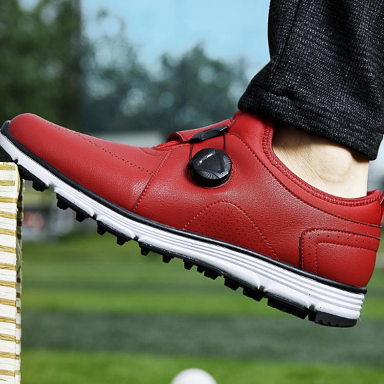 ゴルフシューズ スパイクレス 運動靴 ゴルフシューズ スニーカー ダイヤル式 ダイヤル式シューズ 防水 靴 ゴルフシューズ メンズ ゴルフ用スニーカー 軽量 レディース 耐滑 耐久 滑り止め 運動靴