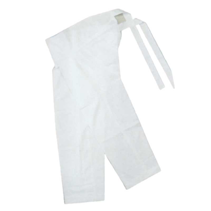 腹当付ダボズボン 白 No.777