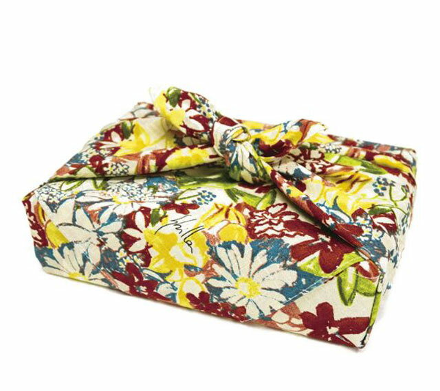 GENEROSIDAD（ヘネロシダ） レッド シビラ-Sybilla 綿小ふろしき 中巾 No.ym16a