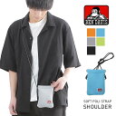 週末限定10 OFFクーポン配布 スマホケース ソフトポリショルダー SOFT POLI STRAP SHOULDER ミニバック ショルダーバッグ BEN DAVIS ベン デイビス ショルダー 斜め掛け コンパクト 男女兼用 ゴリラ ストリート STREET BRAND フェス サブバッグ ワークブランド 贈り物