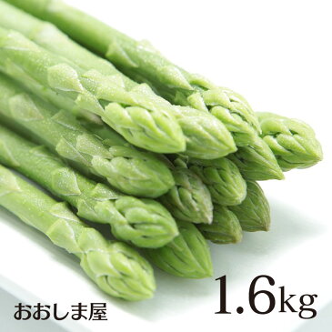 野菜 送料無料 アスパラガス 森のアスパラガス 1.6kg ギフト 産地直送 農家直送 国産 帰省 手土産 プチギフト 食品 プレゼント fruits 大嶌屋（おおしまや）【gift】