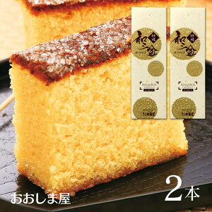 ギフト 和三盆 ざらめカステラ 2箱 送料無料 和菓子 長崎カステラ ザラメ スイーツ 大嶌屋（おおしまや）【gift】