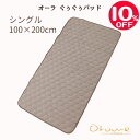 【マラソン】オーラ ぐぅぐぅパッド シングル100x200cm インナーパッド 岩盤浴マットαオーラストーン オーラ蓄熱繊維敷パッド 温活 めぐり アップ 蓄熱キルト遠赤外線 オーラ岩盤浴【RCP】【120サイズ】 arhms【24OCT】