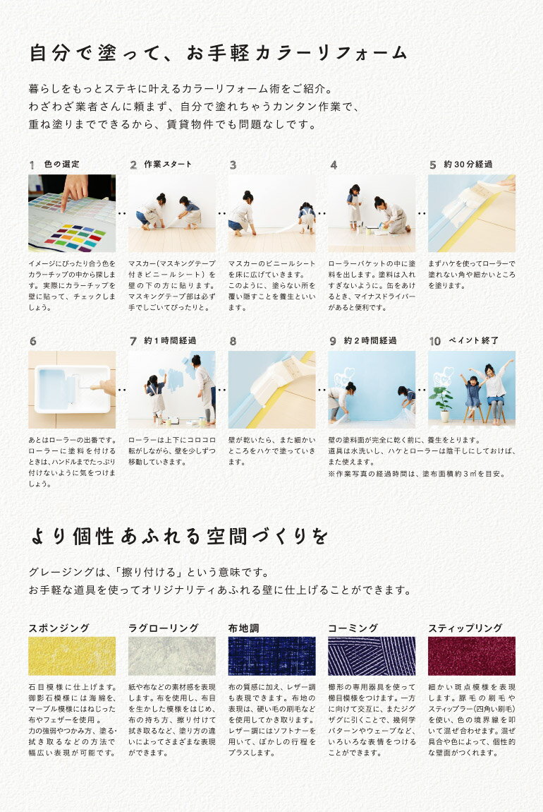 ターナー色彩 Jカラー 4L [パッション　ホワイト][Whiteシリーズ] Jcolour 水性塗料 DIY リフォーム インテリアペイント 塗料 ペンキ 2