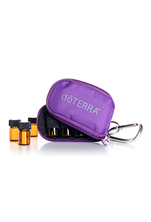 doTERRAドテラ ミニ ガラスボトル エッセンシャルオイル 2ミリ ボトルケース パープル ミニボトル 2ml 8本 精油 エッセンシャルオイル 携帯ケース 携帯ポーチ 便 プレゼント ギフト outfit