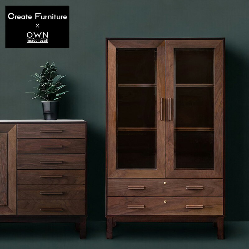 旭川家具キャビネットボードシェルフ...