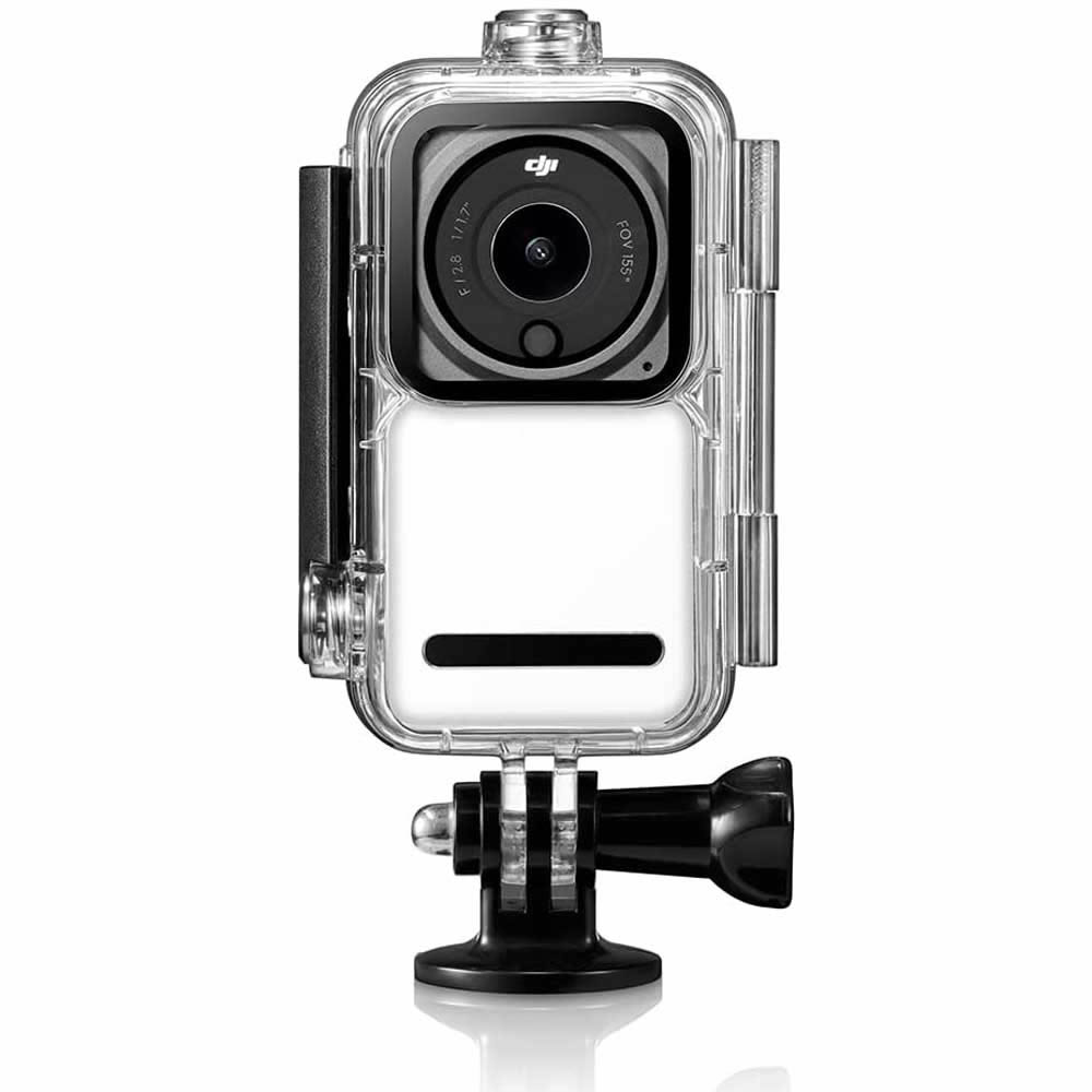 DJI ACTION 2対応 防水ハウジングケース ダイビングシェル ダイビング保護カバー 防水 防塵 保護ケース 水深45m 水中撮影用 【送料無料】
