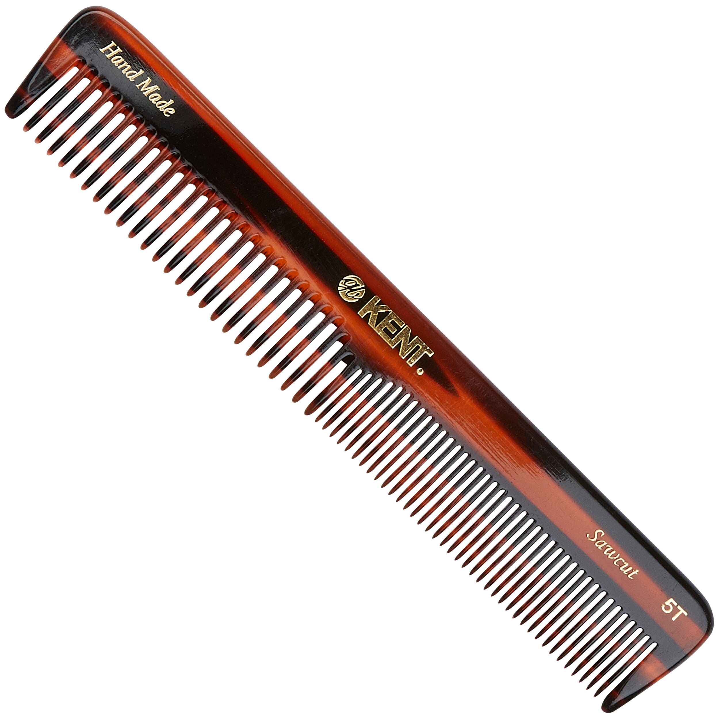 【公式】GB KENT (ケントブラシ) 170mm ハンドメイドポケットヘアコーム 5T 英国王室御用達