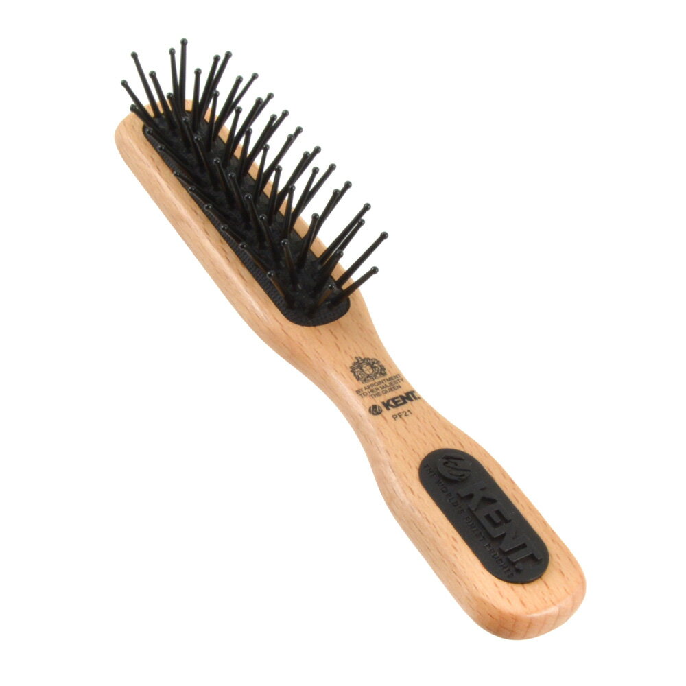 【GB KENT 公式】ケント ボールピン クッションヘアブラシ 英国王室御用達 スモールサイズ PF21 コンパクト 携帯 持ち運び 持ち歩き クッションブラ...