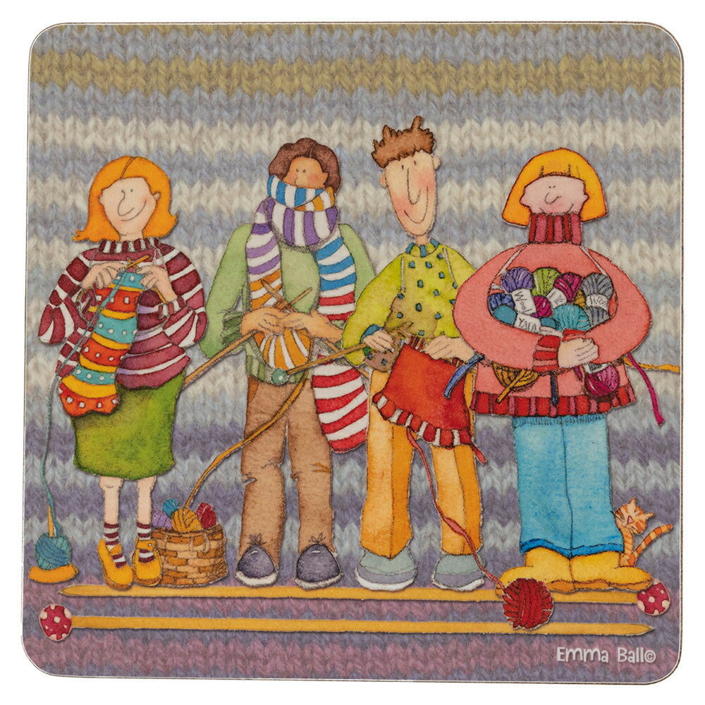 Emma Ball 英国製 ポットスタンド [18cm×18cm] 鍋敷き キッチン雑貨 ティーグッズ 紅茶 インテリア 可..