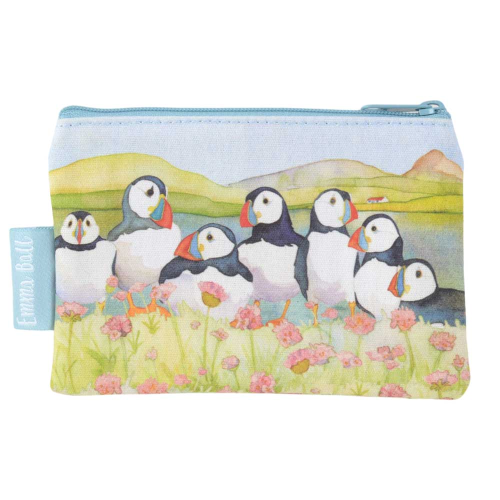 Emma Ball ߥ˥ݡ ʪ [14cm8.5cm] ݡ ХåХå 襤  ѡ ץ쥼 ե Puffins i...