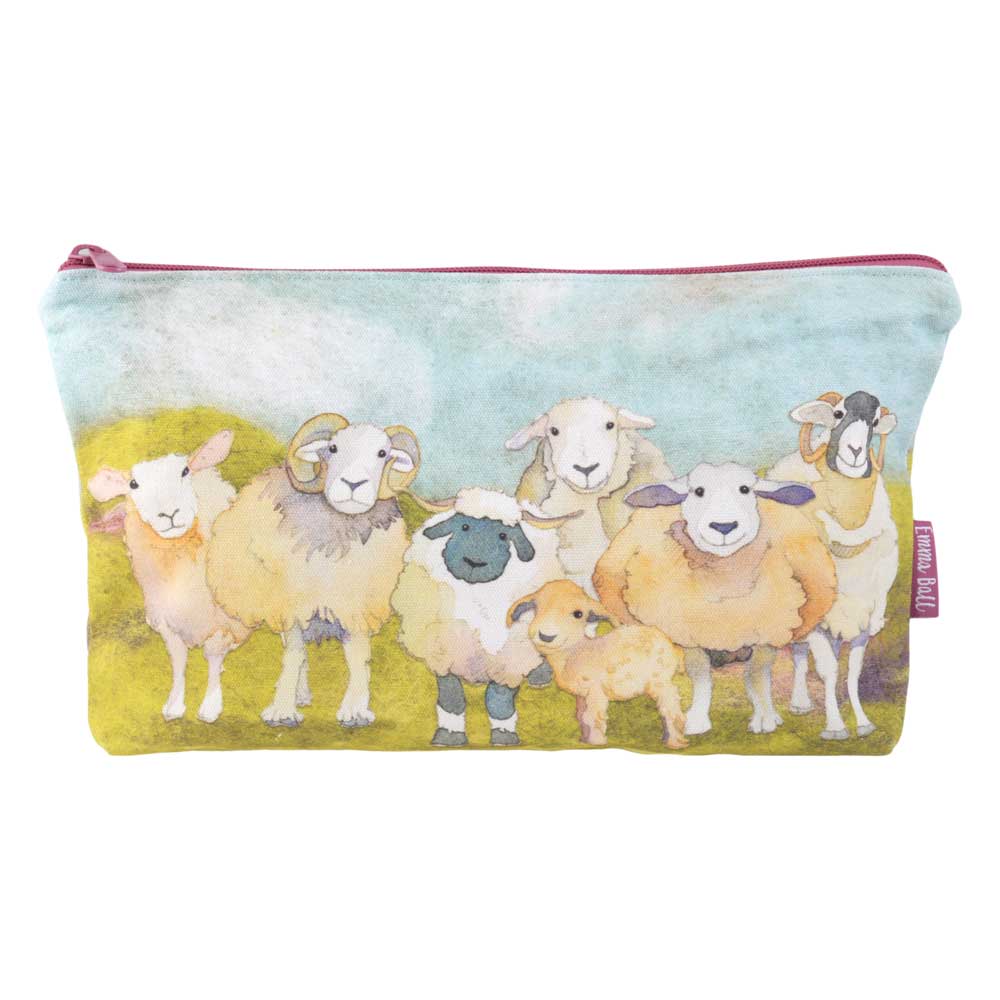 Emma Ball 化粧ポーチ 小物入れ [33cm×21cm] ポーチ パース メイクポーチ コスメティックバッグ バッグ..