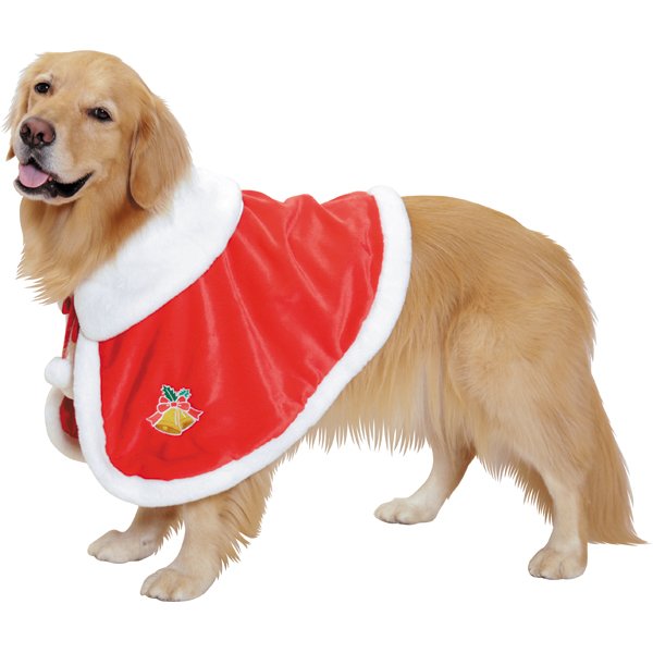 ウィンターケープ【大型犬向けクリスマスウェア】＜あす楽対応＞
