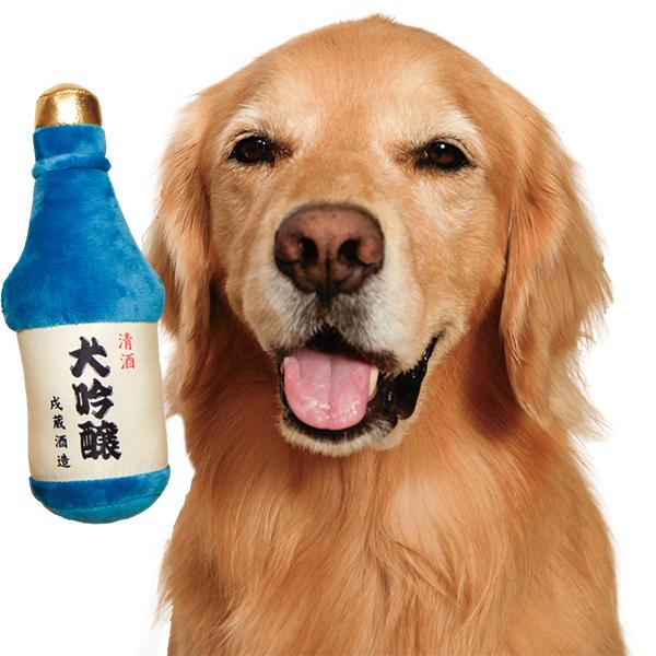 日本酒ミニ「犬吟醸」【犬用ぬいぐ