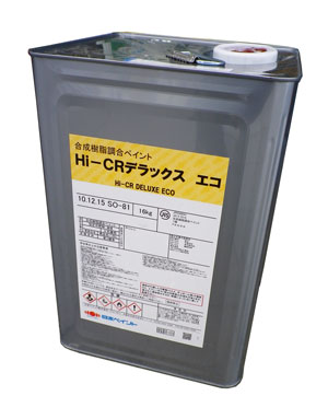 HICRデラックスエコ2 調色品(中彩) ツヤあり 16kg 日本ペイント ニッペ 弱溶剤/木部・鉄部用/鉛・クロムフリー