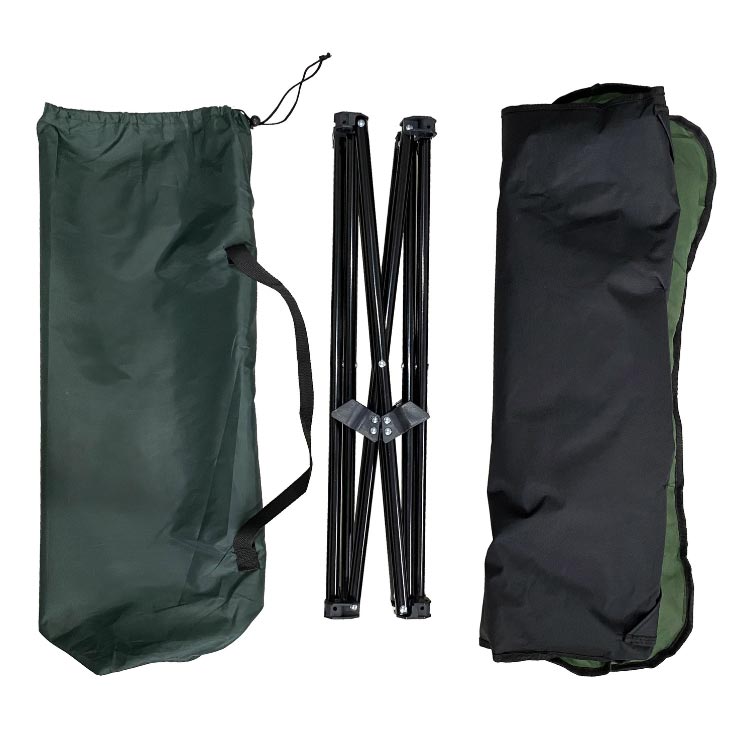 ドッグコット 折りたたみ ペットベッド 犬用 ペットコット 簡易ベッド ペット用品 脚付き 愛犬 地面から離れ ピクニック 小型犬 中型犬 軽量 おしゃれ グリーン 3